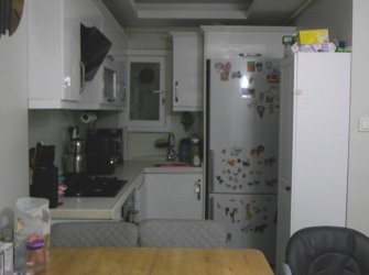 Güngören'de 9 Yıllık Bina İskanlı 2+1 A.Mutfaklı 80 m2 Yüksek Giriş