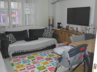 Güngören'de 9 Yıllık Bina İskanlı 2+1 A.Mutfaklı 80 m2 Yüksek Giriş