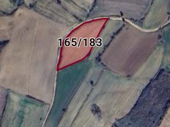 Kırklareli Merkez Erikler Köyünde 3775 m2 Tek Tapulu Bağ