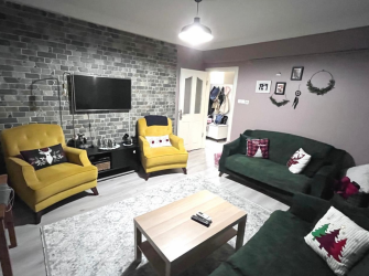 Güngören Camlıkhave'de 2, Kat Masrafsız 2+1 Kredili 90 m2 Balkonlu