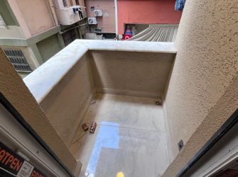 Güngören Camlıkahve'de 1,Kat Sıfır 2+1 Asansörlü 90 m2 Balkonlu