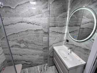 Güngören Camlıkahve'de 1,Kat Sıfır 2+1 Asansörlü 90 m2 Balkonlu