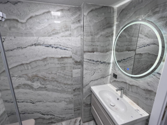 Güngören Camlıkahve'de 1,Kat Sıfır 2+1 Asansörlü 90 m2 Balkonlu