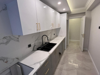 Güngören Camlıkahve'de 1,Kat Sıfır 2+1 Asansörlü 90 m2 Balkonlu